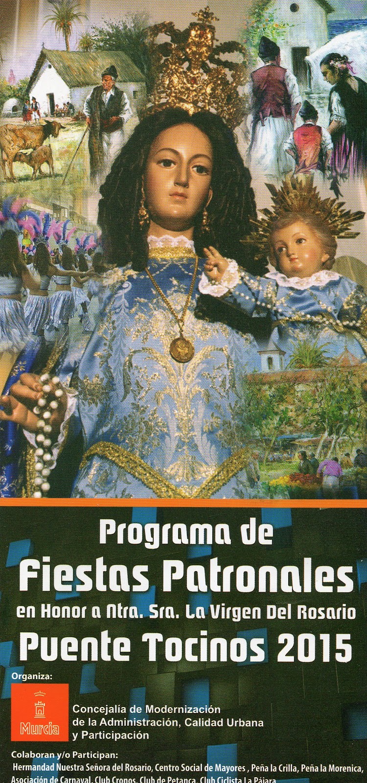 Fiestas patronales en honor a Nuestra Señora del Rosario 2015 Puente Tocinos